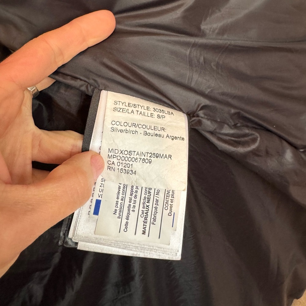 Canada Goose Mystique fusion long parka in silverbirch - Picture 12 of 16